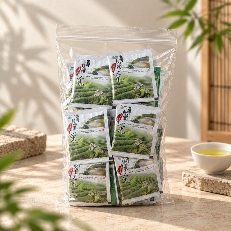 杉林溪烏龍茶平面速泡茶包 50入|輕焙火