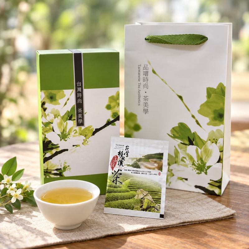 杉林溪烏龍茶平面速泡茶包 50入|輕焙火